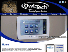 Tablet Screenshot of owl-tech.ca